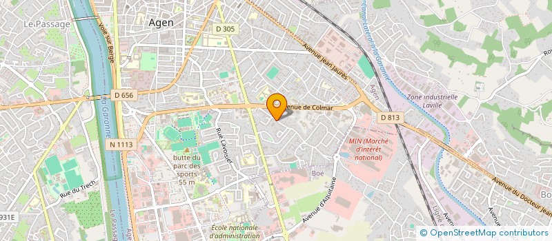 localisation de l'entreprise MONSIEUR PASCAL ALBANY  AGEN