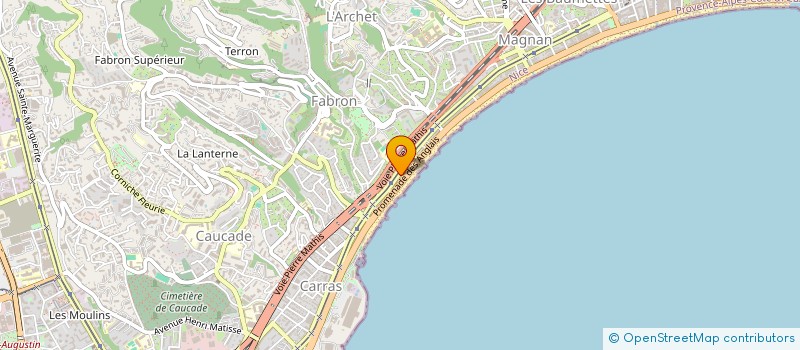 localisation de l'entreprise MONSIEUR PASCAL ALBERT à NICE