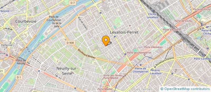 localisation de l'entreprise MONSIEUR PASCAL ALBERT IVAN MANGIN à LEVALLOIS-PERRET