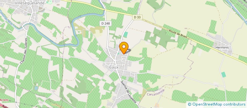 localisation de l'entreprise MONSIEUR PASCAL ALBERTI  CAUX-ET-SAUZENS