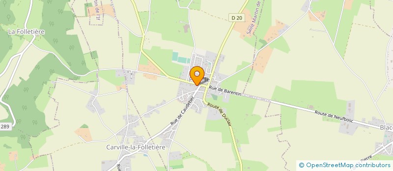 localisation de l'entreprise MONSIEUR PASCAL ALEXANDRE  SAINT MARTIN DE L'IF