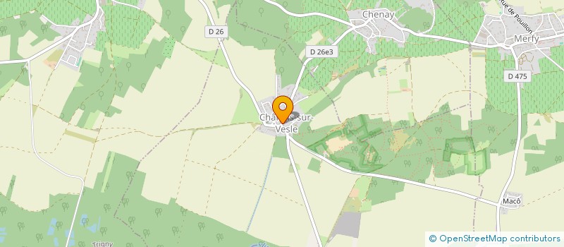 localisation de l'entreprise MONSIEUR PASCAL ALEXANDRE  CHALONS-SUR-VESLE