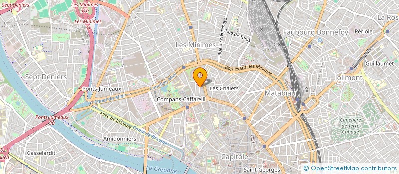 localisation de l'entreprise MONSIEUR PASCAL ALIGE  TOULOUSE