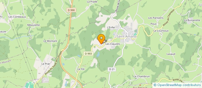 localisation de l'entreprise MONSIEUR PASCAL ALLOCHON à SAINT-AMAND