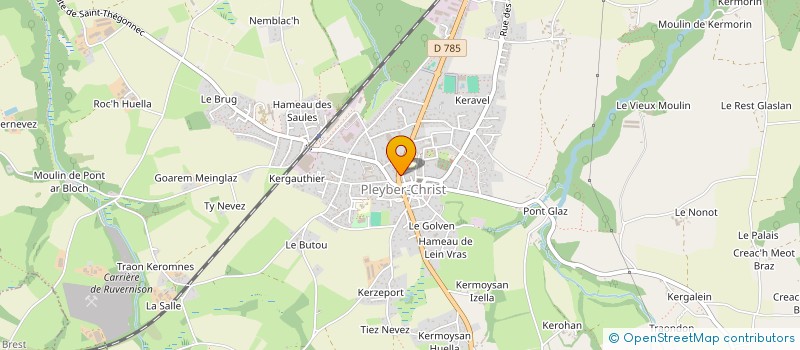 localisation de l'entreprise MONSIEUR PASCAL ALOE  PLEYBER-CHRIST