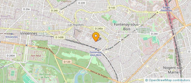 localisation de l'entreprise MONSIEUR PASCAL AMBROGIANI à FONTENAY-SOUS-BOIS
