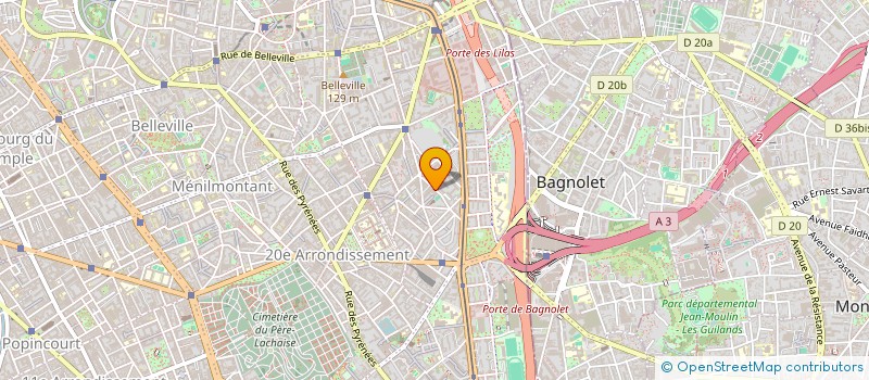 localisation de l'entreprise MONSIEUR PASCAL ANDRAULT  PARIS