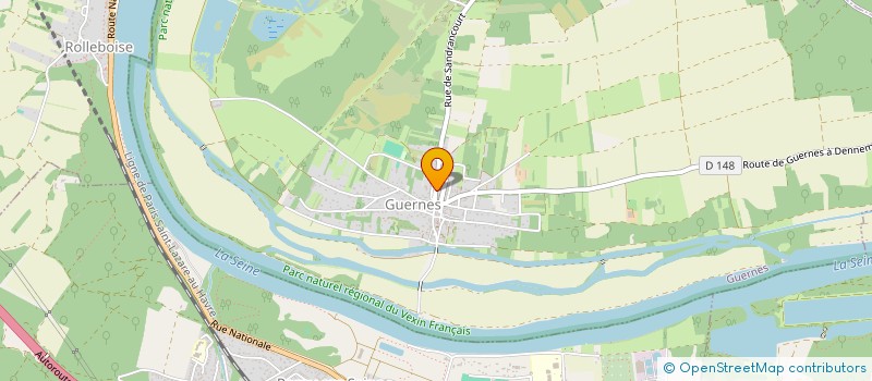 localisation de l'entreprise MONSIEUR PASCAL ANDRE  GUERNES