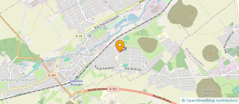 localisation de l'entreprise MONSIEUR PASCAL ANDREJENKO  CALONNE-RICOUART