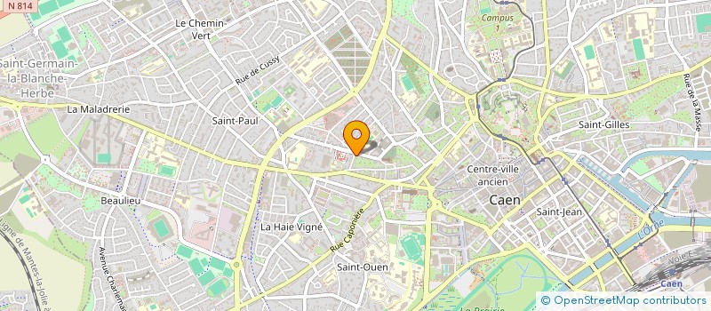 localisation de l'entreprise MONSIEUR PASCAL ANDRIES à CAEN