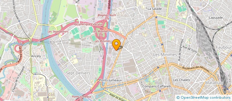 localisation de l'entreprise MONSIEUR PASCAL ANGELIER  TOULOUSE