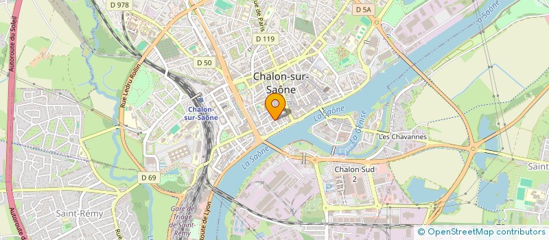 localisation de l'entreprise MONSIEUR PASCAL ANTOINAT à CHALON-SUR-SAONE