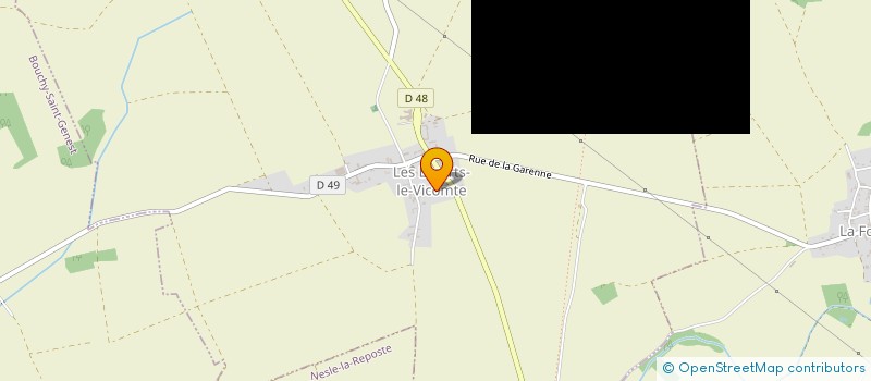 localisation de l'entreprise MONSIEUR PASCAL ANTONELLI  LES ESSARTS-LE-VICOMTE