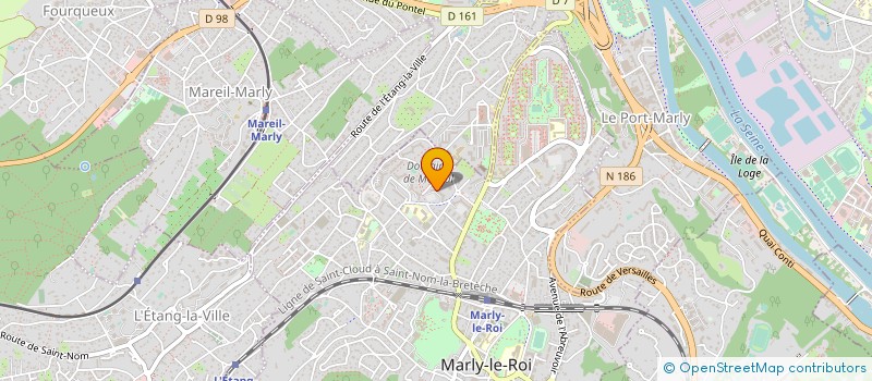 localisation de l'entreprise MONSIEUR PASCAL ARMAND  MARLY-LE-ROI