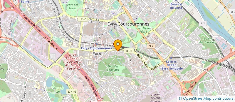 localisation de l'entreprise MONSIEUR PASCAL ARNAUD  CERNY