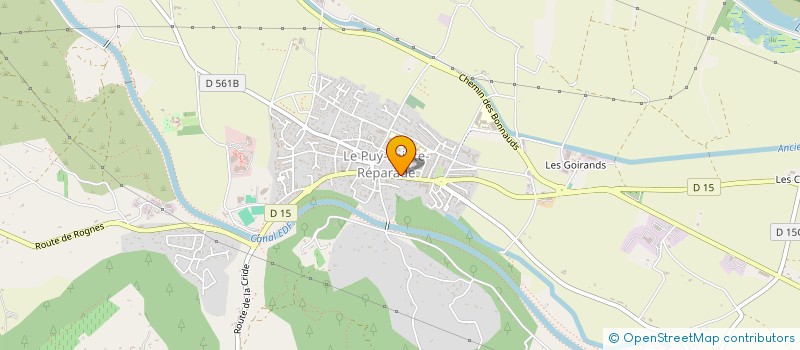 localisation de l'entreprise MONSIEUR PASCAL ARNAUDO à LE PUY-SAINTE-REPARADE