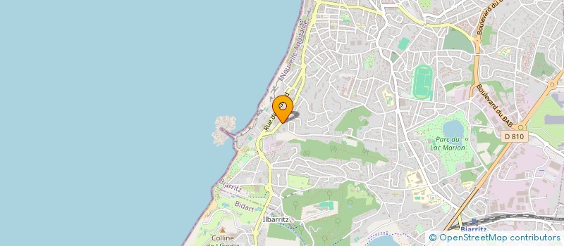 localisation de l'entreprise MONSIEUR PASCAL ARNAULT à BIARRITZ