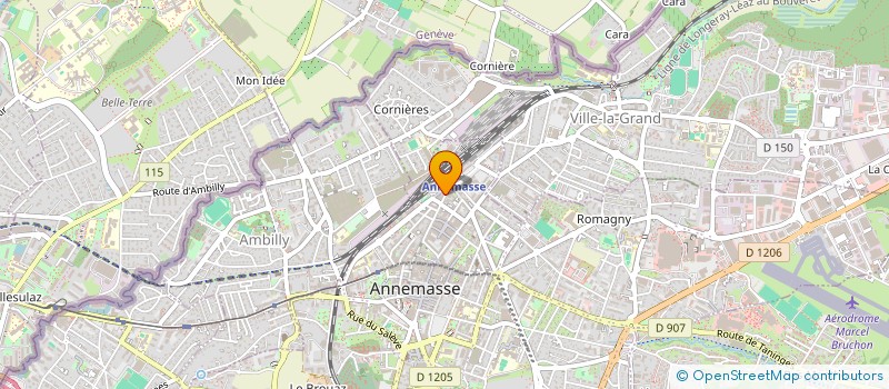 localisation de l'entreprise MONSIEUR PASCAL ARRIGONI  ANNEMASSE