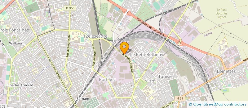 localisation de l'entreprise MONSIEUR PASCAL ASOU  BETHENY