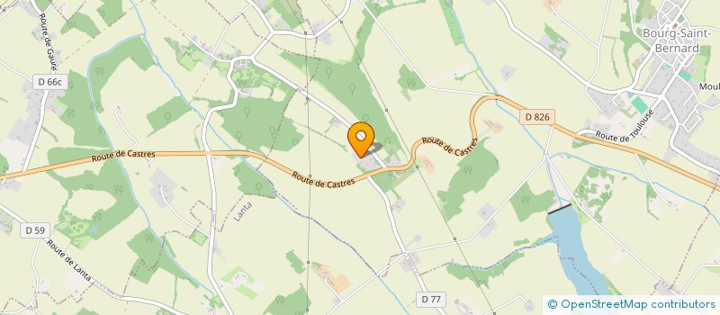 localisation de l'entreprise MONSIEUR PASCAL ATIENZA  BOURG-SAINT-BERNARD