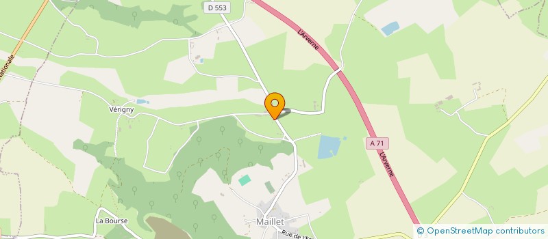 localisation de l'entreprise MONSIEUR PASCAL AUCLAIR  VALLON-EN-SULLY