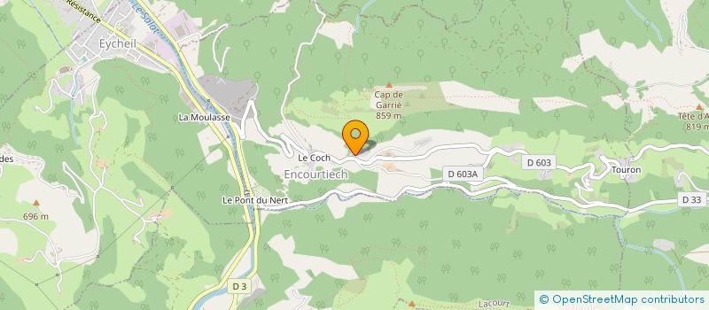 localisation de l'entreprise MONSIEUR PASCAL AUDABRAM à ENCOURTIECH