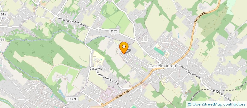 localisation de l'entreprise MONSIEUR PASCAL AUDOUY  CASTELMAUROU