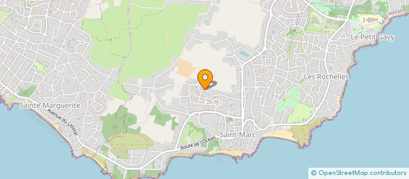 localisation de l'entreprise MONSIEUR PASCAL AUFFRET à SAINT-NAZAIRE