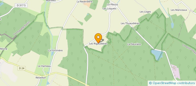 localisation de l'entreprise MONSIEUR PASCAL AUMAITRE à LA CHAPELLE-FORTIN