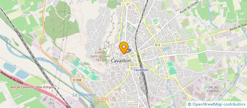 localisation de l'entreprise MONSIEUR PASCAL AUPETIT  CAVAILLON