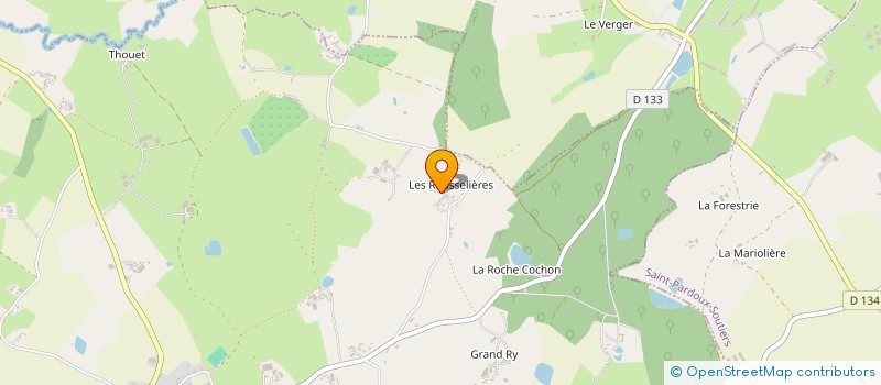 localisation de l'entreprise MONSIEUR PASCAL AUREAU à ALLONNE