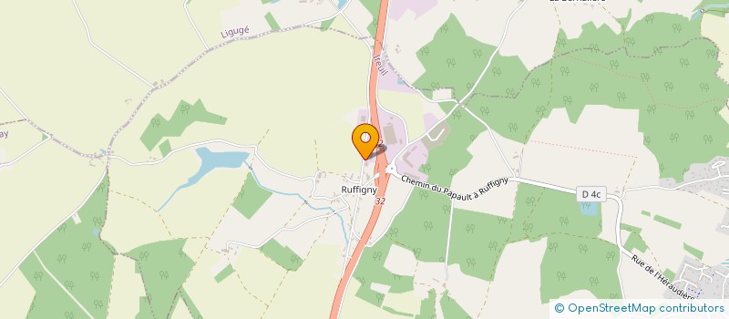 localisation de l'entreprise MONSIEUR PASCAL AURIAULT  ITEUIL