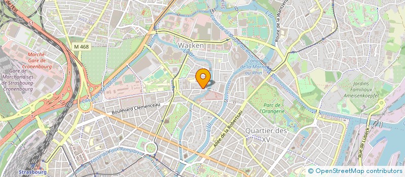 localisation de l'entreprise MONSIEUR PASCAL AUSINA à STRASBOURG