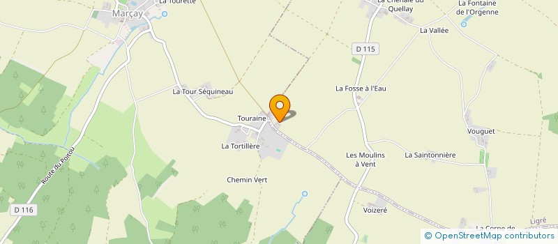 localisation de l'entreprise MONSIEUR PASCAL AVRIL  LIGRE