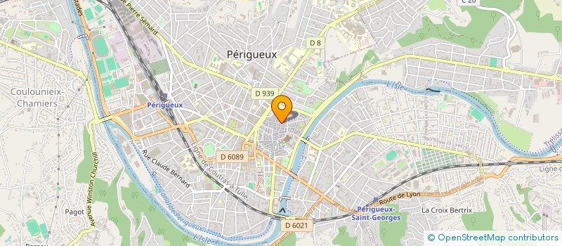 localisation de l'entreprise MONSIEUR PASCAL AVRILLEUX  PERIGUEUX