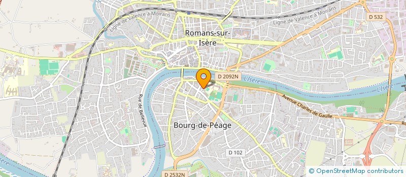 localisation de l'entreprise MONSIEUR PASCAL AYVAYAN  BOURG-DE-PEAGE