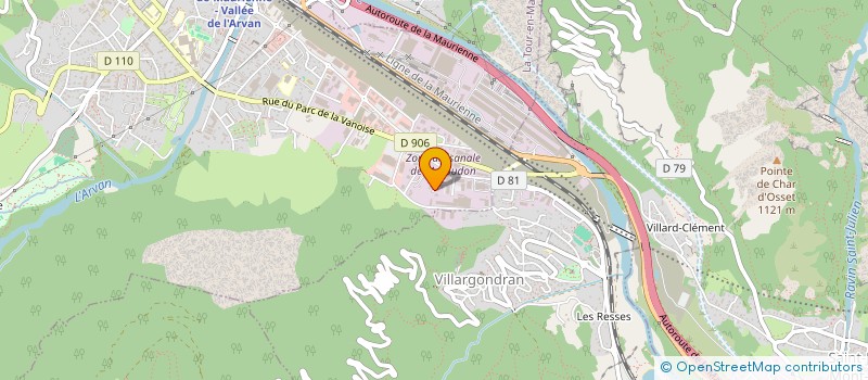 localisation de l'entreprise MONSIEUR PASCAL AZZARITI à SAINT-JEAN-DE-MAURIENNE