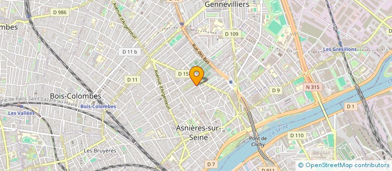 localisation de l'entreprise MONSIEUR PASCAL BABIKIAN à ASNIERES-SUR-SEINE