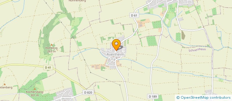 localisation de l'entreprise MONSIEUR PASCAL BACH  SCHNERSHEIM