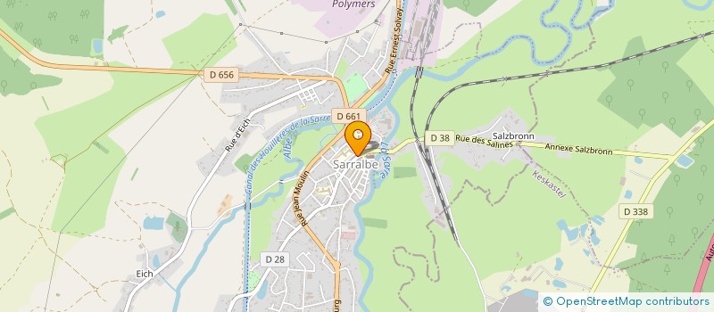 localisation de l'entreprise MONSIEUR PASCAL BADELINO à SARRALBE