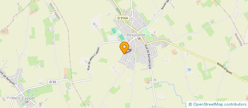 localisation de l'entreprise MONSIEUR PASCAL BAES  REXPOEDE