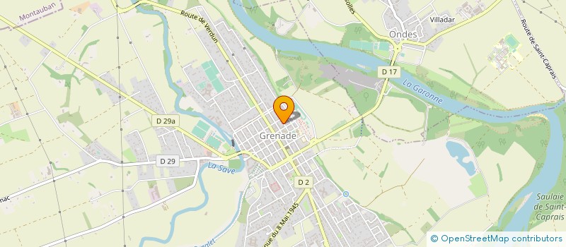 localisation de l'entreprise MONSIEUR PASCAL BAFFERT  GRENADE