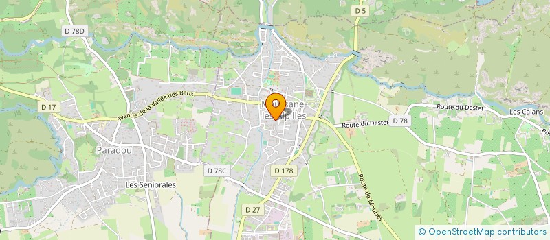 localisation de l'entreprise MONSIEUR PASCAL BAGNOLI  ARLES