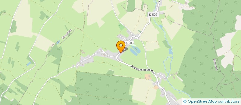 localisation de l'entreprise MONSIEUR PASCAL BAILLIVET  BLACOURT