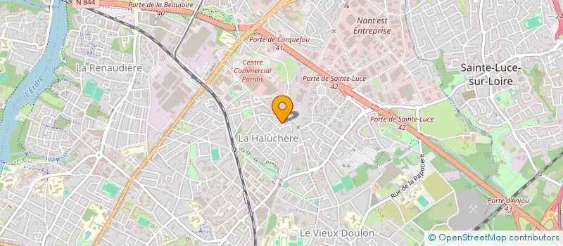localisation de l'entreprise MONSIEUR PASCAL BAK à NANTES