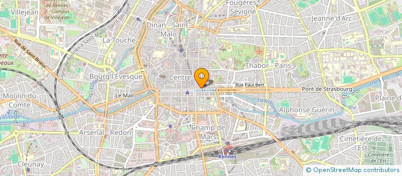 localisation de l'entreprise MONSIEUR PASCAL BALE à RENNES