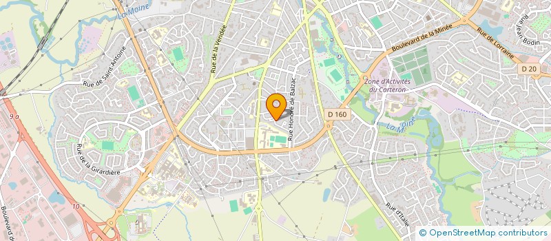 localisation de l'entreprise MONSIEUR PASCAL BALEA à CHOLET
