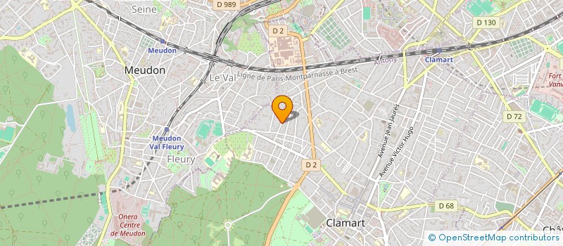 localisation de l'entreprise MONSIEUR PASCAL BALIAN à CLAMART