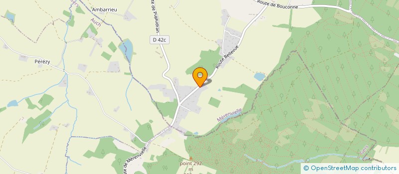 localisation de l'entreprise MONSIEUR PASCAL BALLU  MERENVIELLE