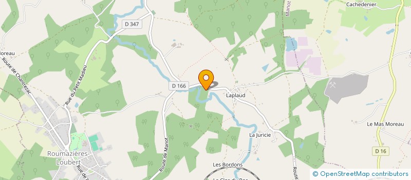 localisation de l'entreprise MONSIEUR PASCAL BALOTTE  NIEUIL